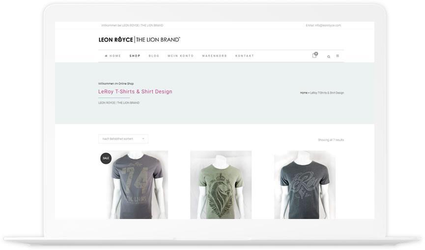 Leonroyce.com-Wordpress Onlineshop Woocommerce