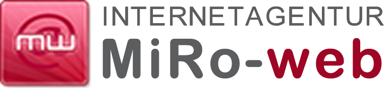 Internetagentur MiRo web Logo Design normal