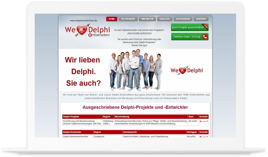 Delphientwickler Netzwerk