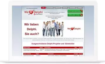 Delphientwickler Netzwerk